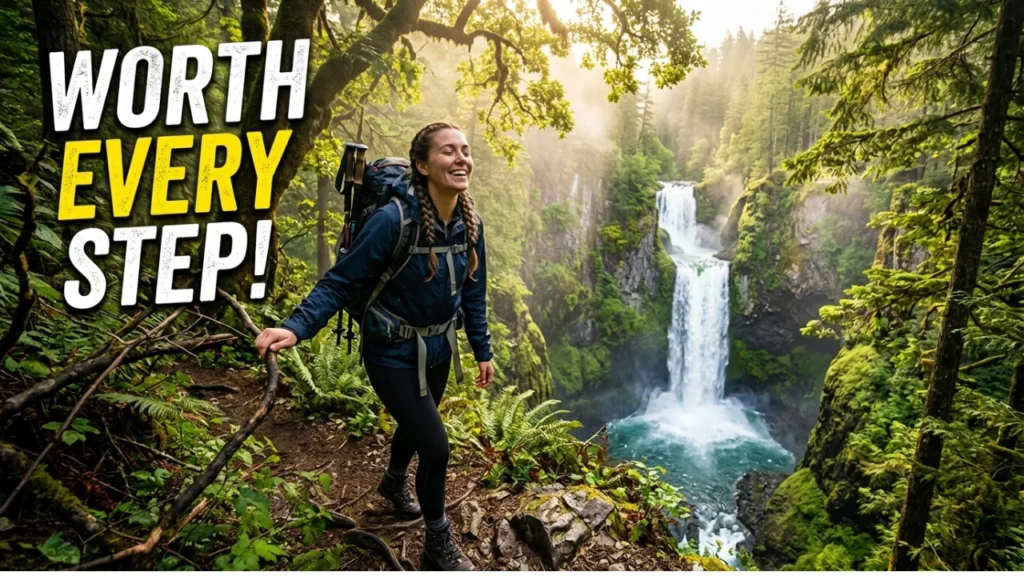 Adventure & Hiking Waterfall Captions