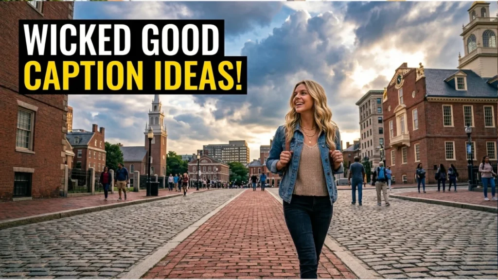 Boston Food, Sports & Iconic Landmark Captions