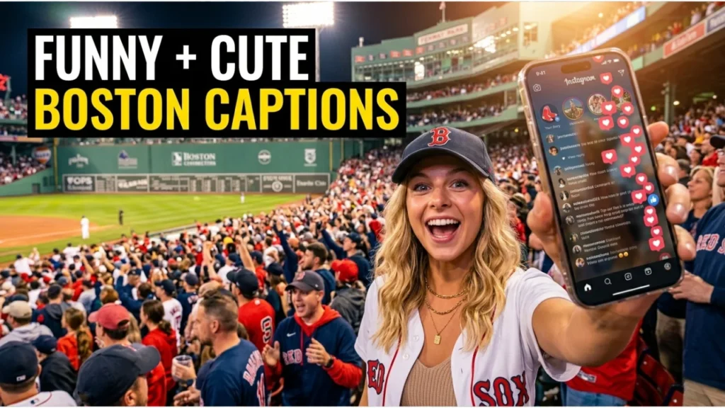 Funny Boston Captions & Wicked Good Boston Phrases for Instagram