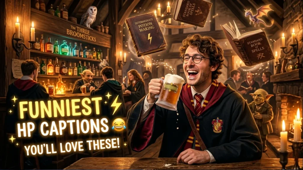 Funny & Punny Harry Potter Captions for Instagram That'll Make Your Followers Laugh
