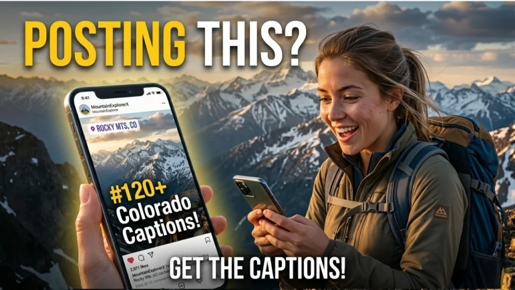 How to Write a Good Colorado Instagram Caption