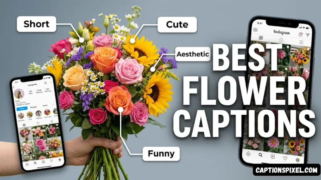 Empowering Flower Captions