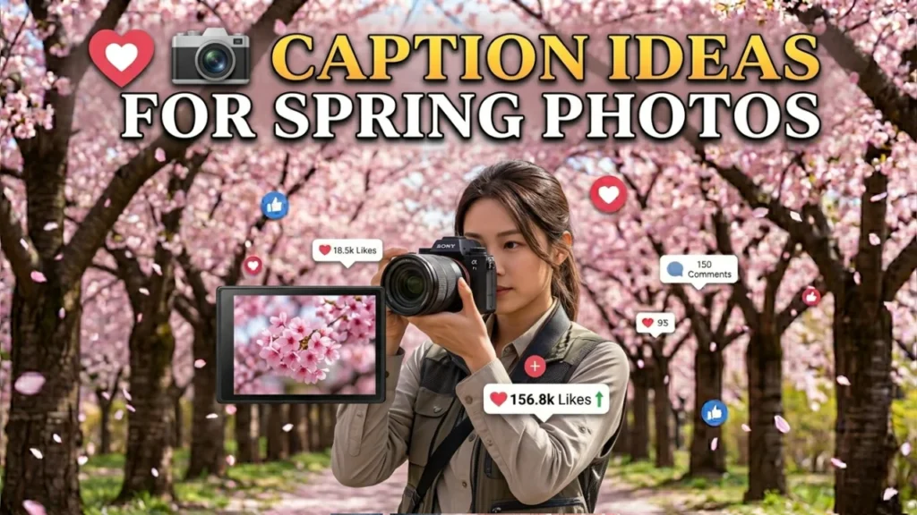 Aesthetic and Poetic Cherry Blossom Captions