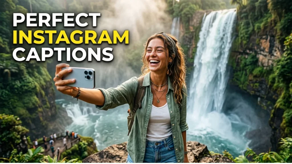 Short Waterfall Captions for Instagram
