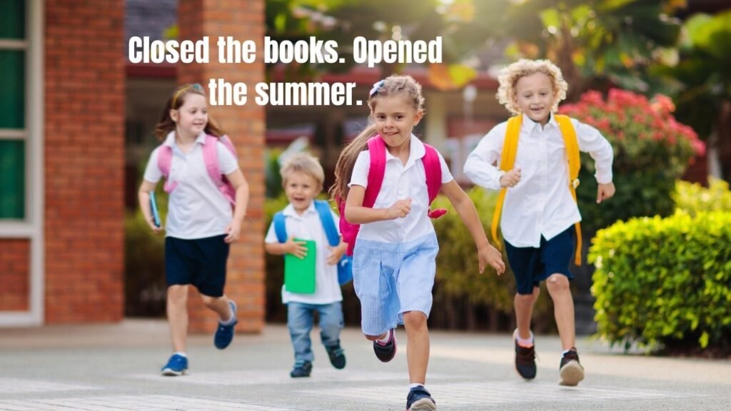 Last Day of School Captions by Grade and Age Group