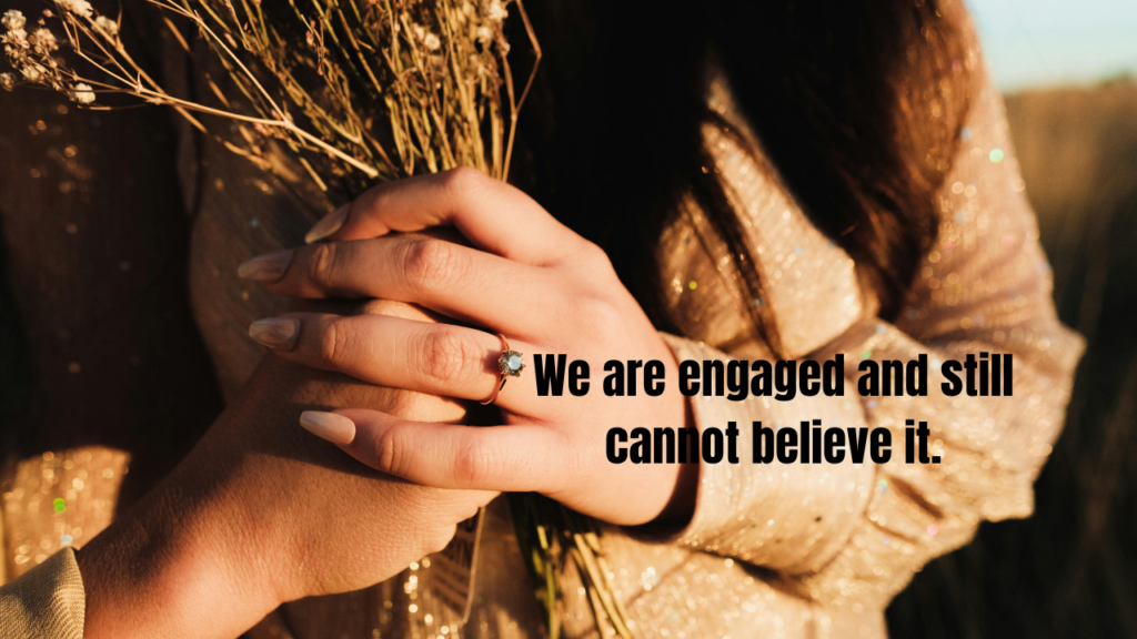 Engagement Captions for Best Friends to Post