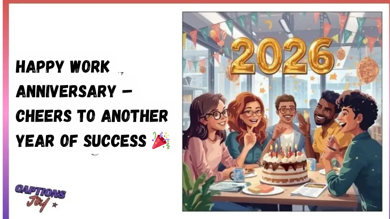 120+ Happy Work Anniversary — Cheers to Another Year of Success 🎉