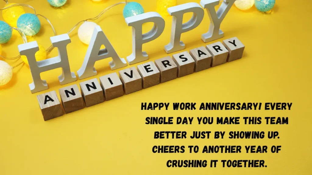 Why Saying "Happy Work Anniversary" Matters More Than You Think
