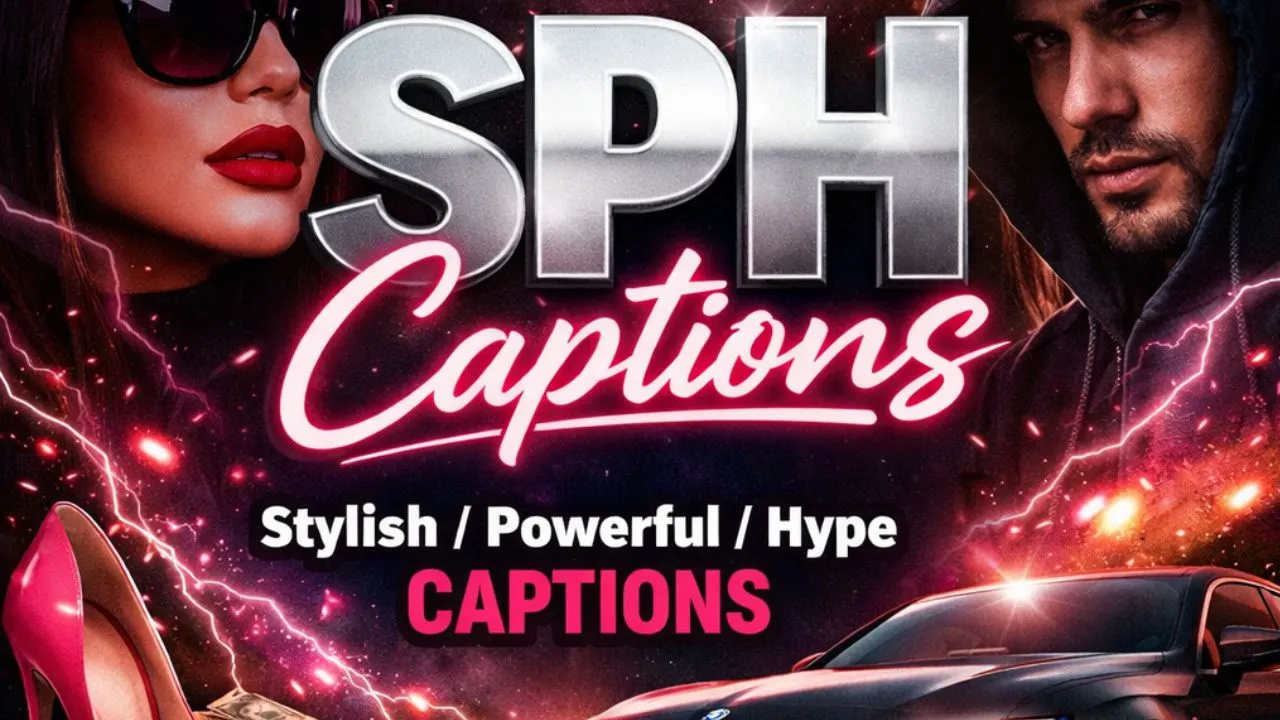 150+ SPH Captions for Bold Attitude and Confident Vibes