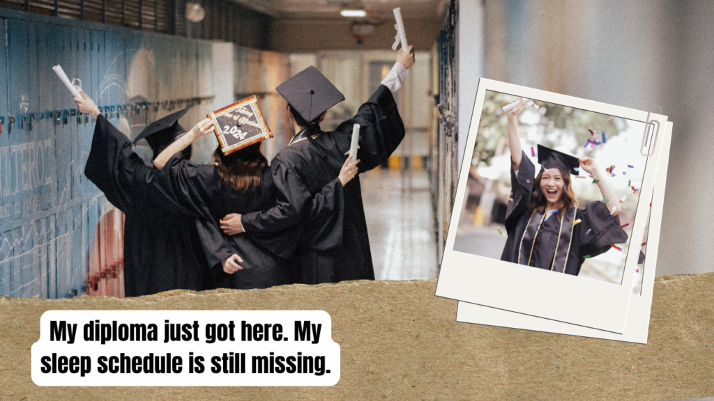 Pop Culture Funny Graduation Captions