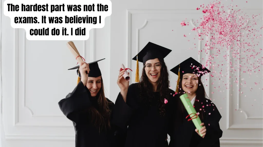 Heartfelt graduation captions for high school graduates