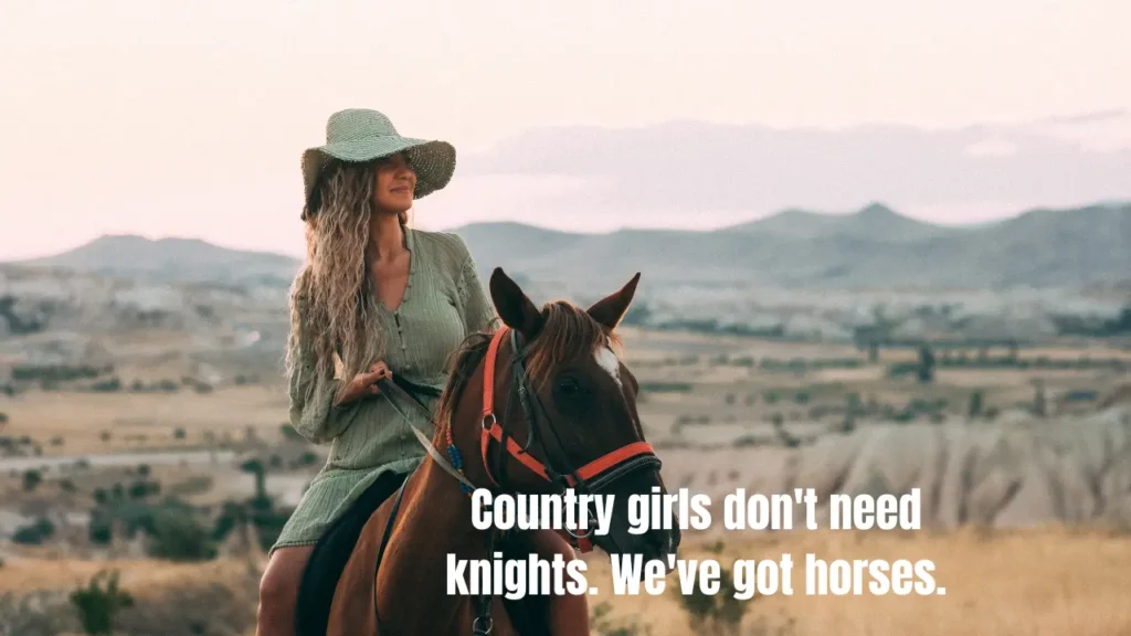 What Is a Pretty Caption for a Country Girl?