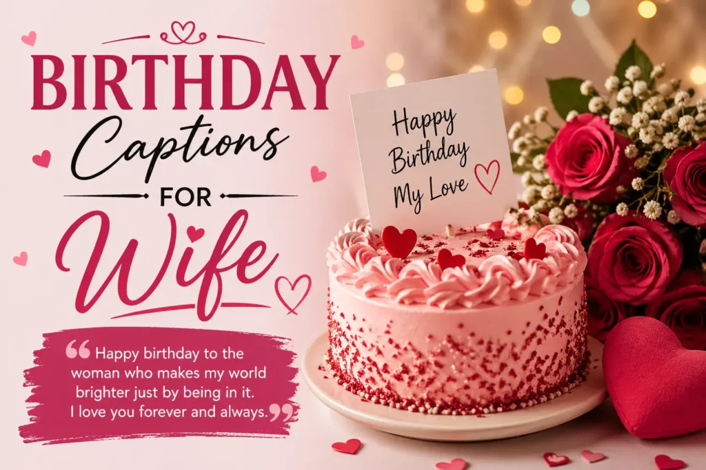 Milestone Birthday Captions for Wife (30th, 40th, 50th & Beyond)