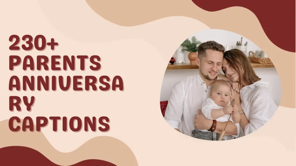 Funny, Unique & Instagram-Ready Anniversary Captions for Parents