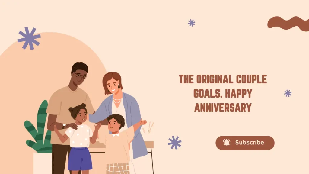 Heartfelt & Emotional Parents Anniversary Captions from Son and Daughter