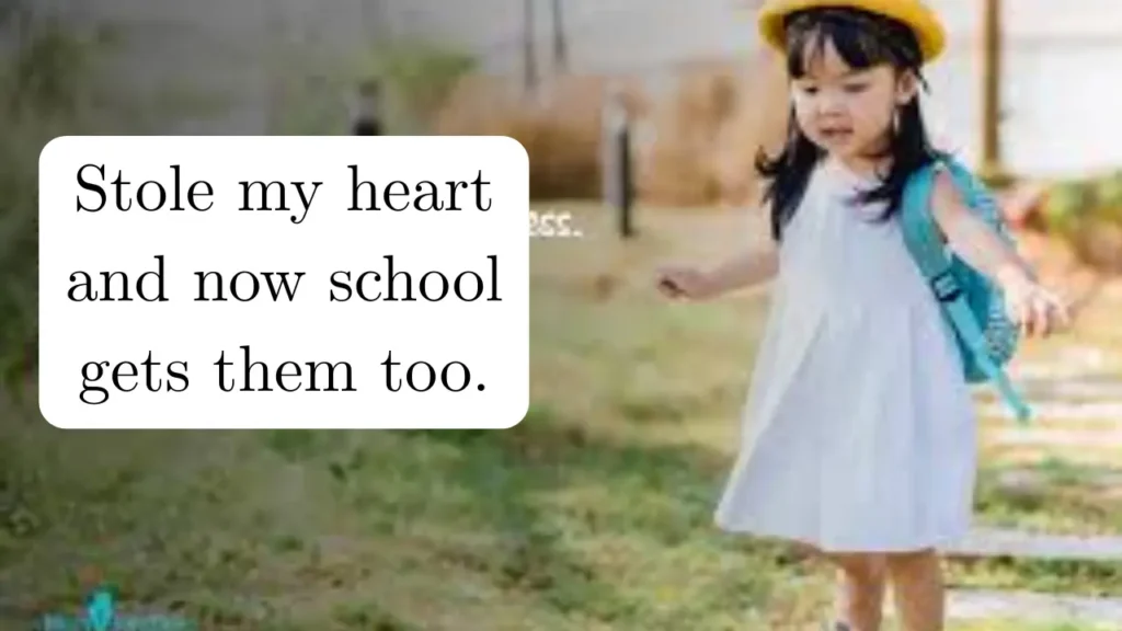 Funny First Day of School Captions for Instagram