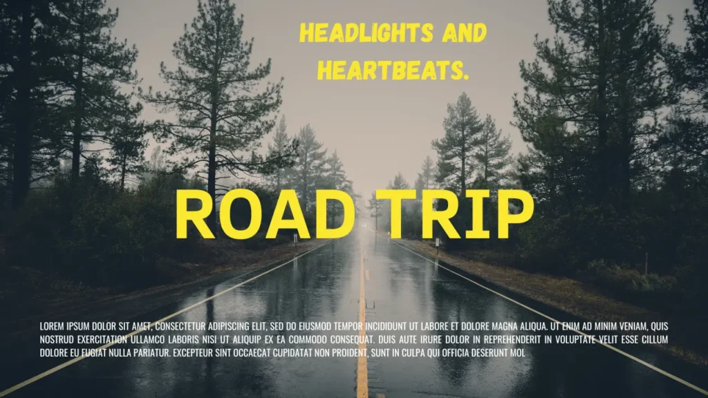 One Word Road Trip Captions