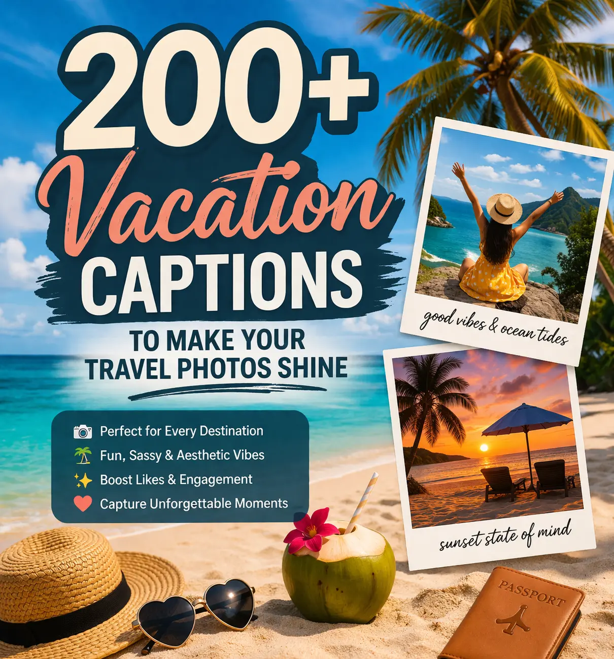 200+ Vacation Captions to Make Your Travel Photos Shine