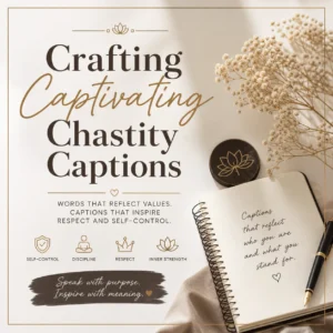 400+ Chastity Captions About Self-Control, Discipline & Inner Strength