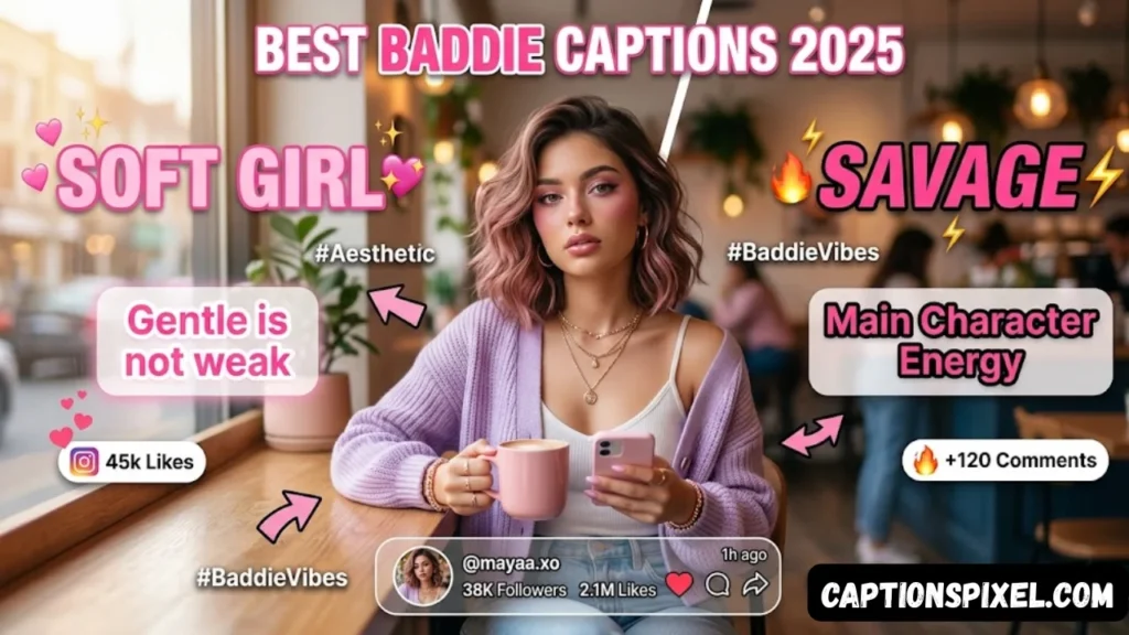 Classy Baddie Captions