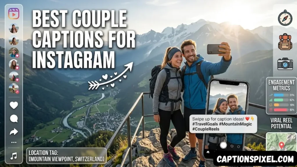 Short & Sweet Couple Captions for Instagram