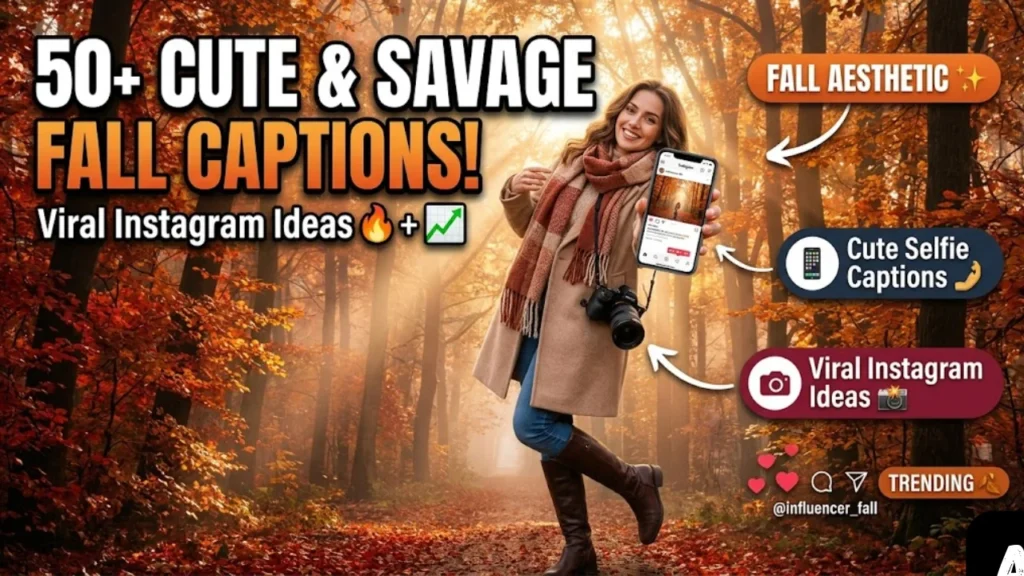 Best Autumn Captions for Instagram (By Vibe & Mood)
