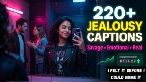 220+ Jealousy Captions for Instagram: Emotional, Savage & Real