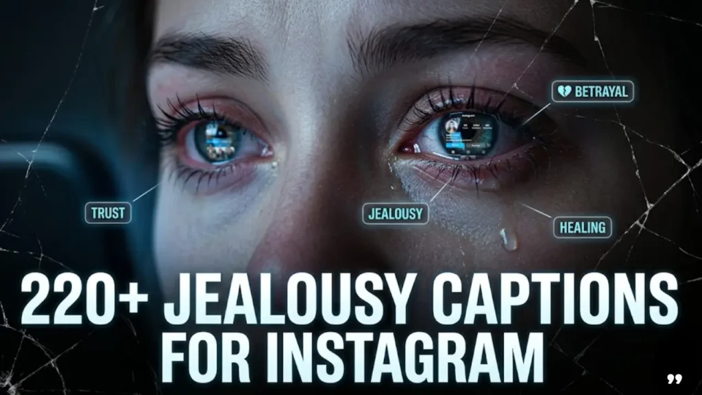 Jealousy Captions About Self-Worth & Moving On