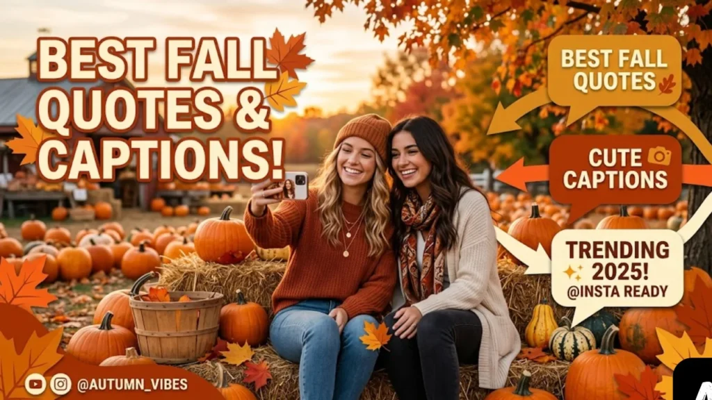 Best Autumn Captions for Instagram (By Vibe & Mood)