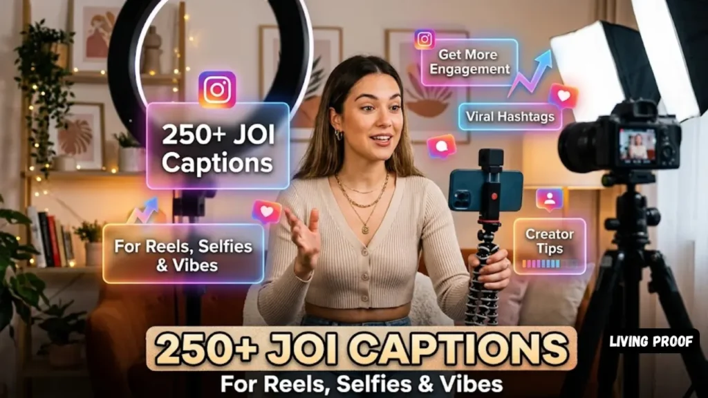 Trending JOI Captions for TikTok and Instagram Reels 2025