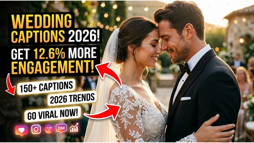 What Is the Best Caption for a Wedding?