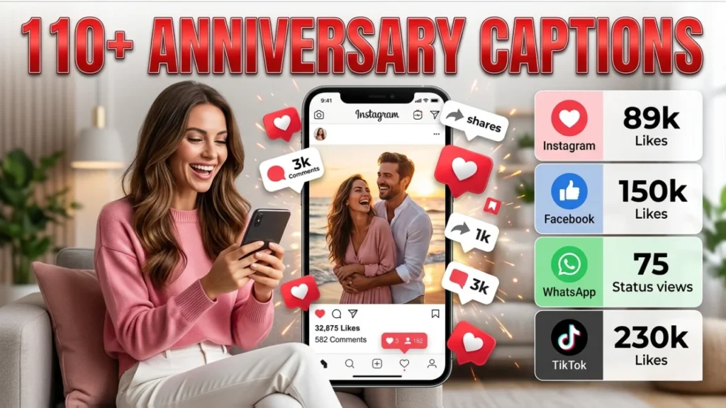 How to Put Your Anniversary Status — Platform-by-Platform Guide