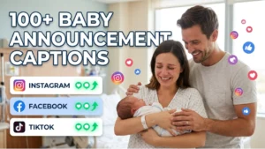 100+ Baby Announcement Captions for Instagram, Facebook, and More
