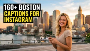 160+ Best Boston Captions for Instagram in 2026 (Funny, Cute & Wicked Good)