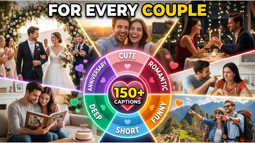 How to Write the Perfect Caption for Your Couple Photo