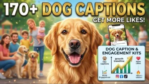 170+ Dog Captions for Instagram: Cute, Funny & Heartwarming Ideas