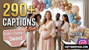 290+ Baby Shower Captions for Instagram: Sweet, Cute & Memorable