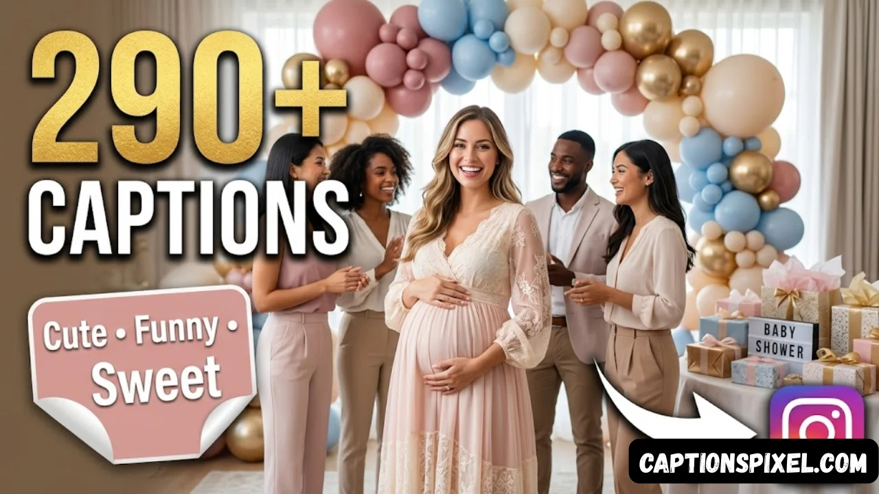 290+ Baby Shower Captions for Instagram: Sweet, Cute & Memorable