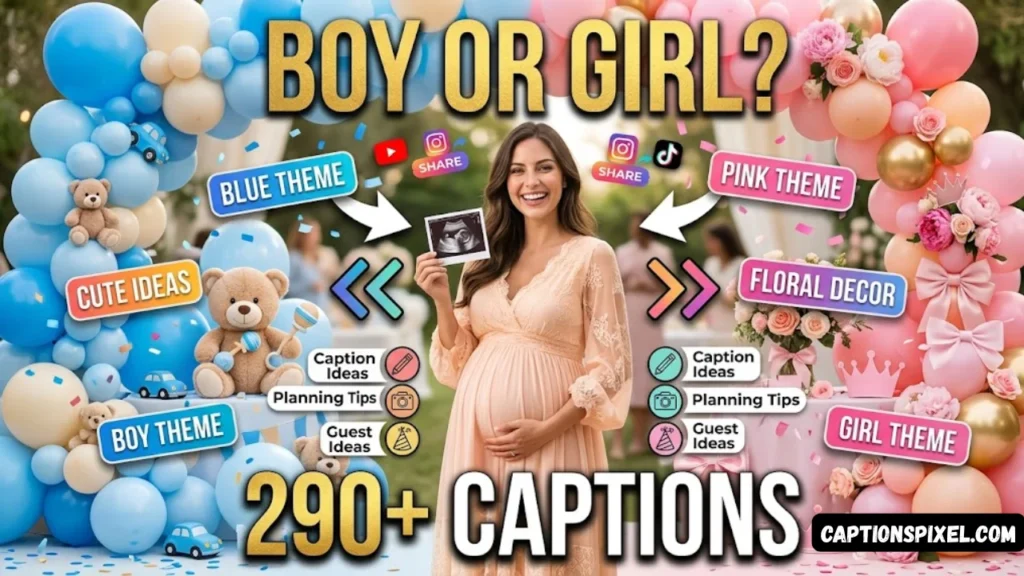 Short Baby Shower Captions for Instagram