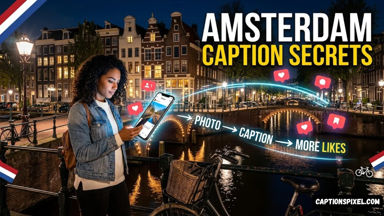 250+ Amsterdam Instagram Captions for Every Photo, Vibe & Moment