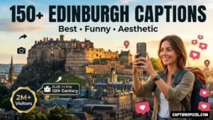 150+ Edinburgh Instagram Captions for Castles (Best, Funny & Aesthetic)