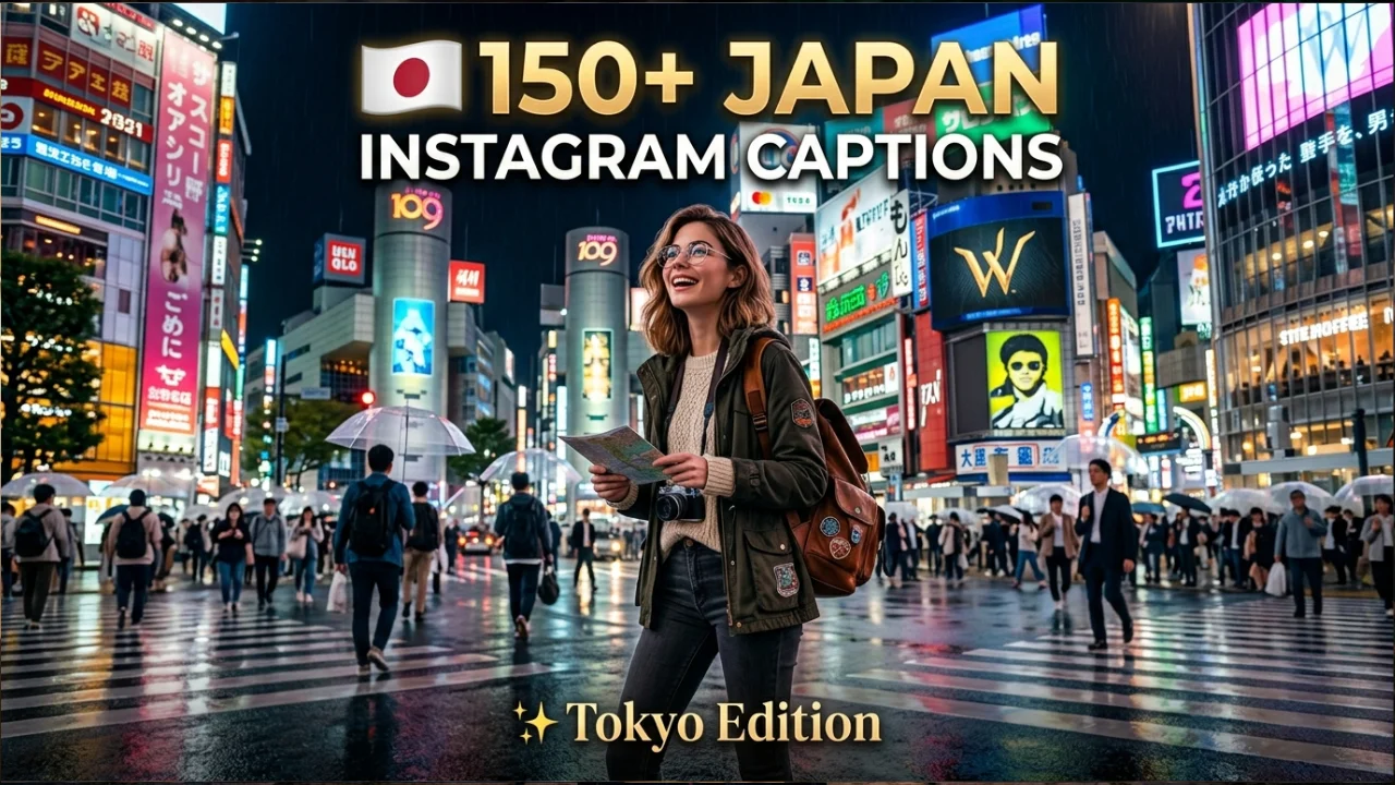 150+ Japan Instagram Captions for Every Tokyo, Kyoto & Mount Fuji Photo