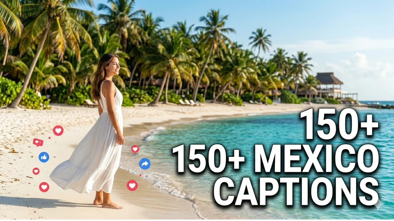 150+ Mexico Instagram Captions for Beaches, Tacos & Travel Photos (2026)