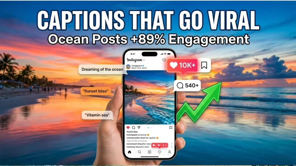 What Is the Best Caption for Sea — And Why Ocean Captions Hit So Hard on Instagram