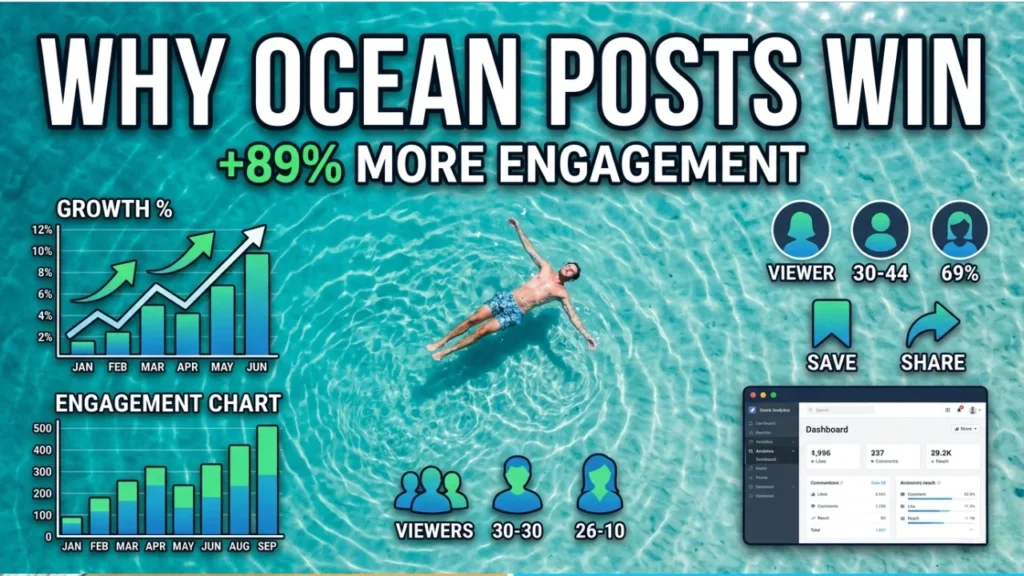 How Do I Caption a Photo of the Beach — The Formula Behind Ocean Captions That Get Engagement