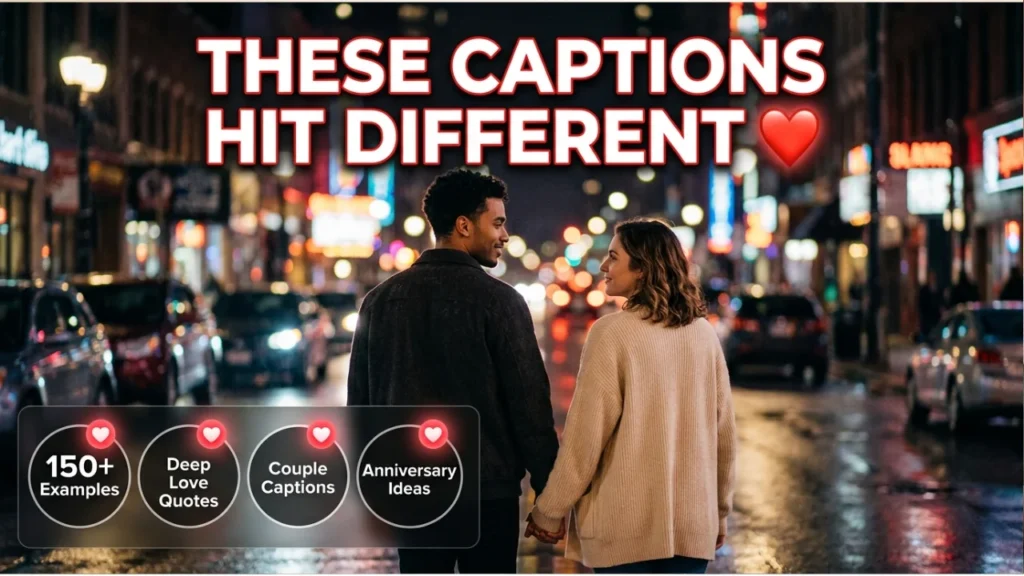 Funny Romantic Captions for Couples